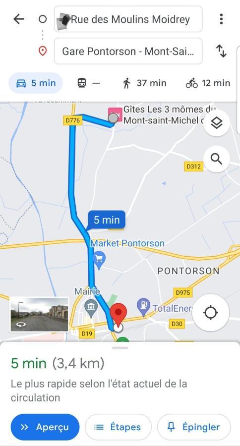 Gite Timeo Mont Saint-Michel Pontorson Eksteriør bilde